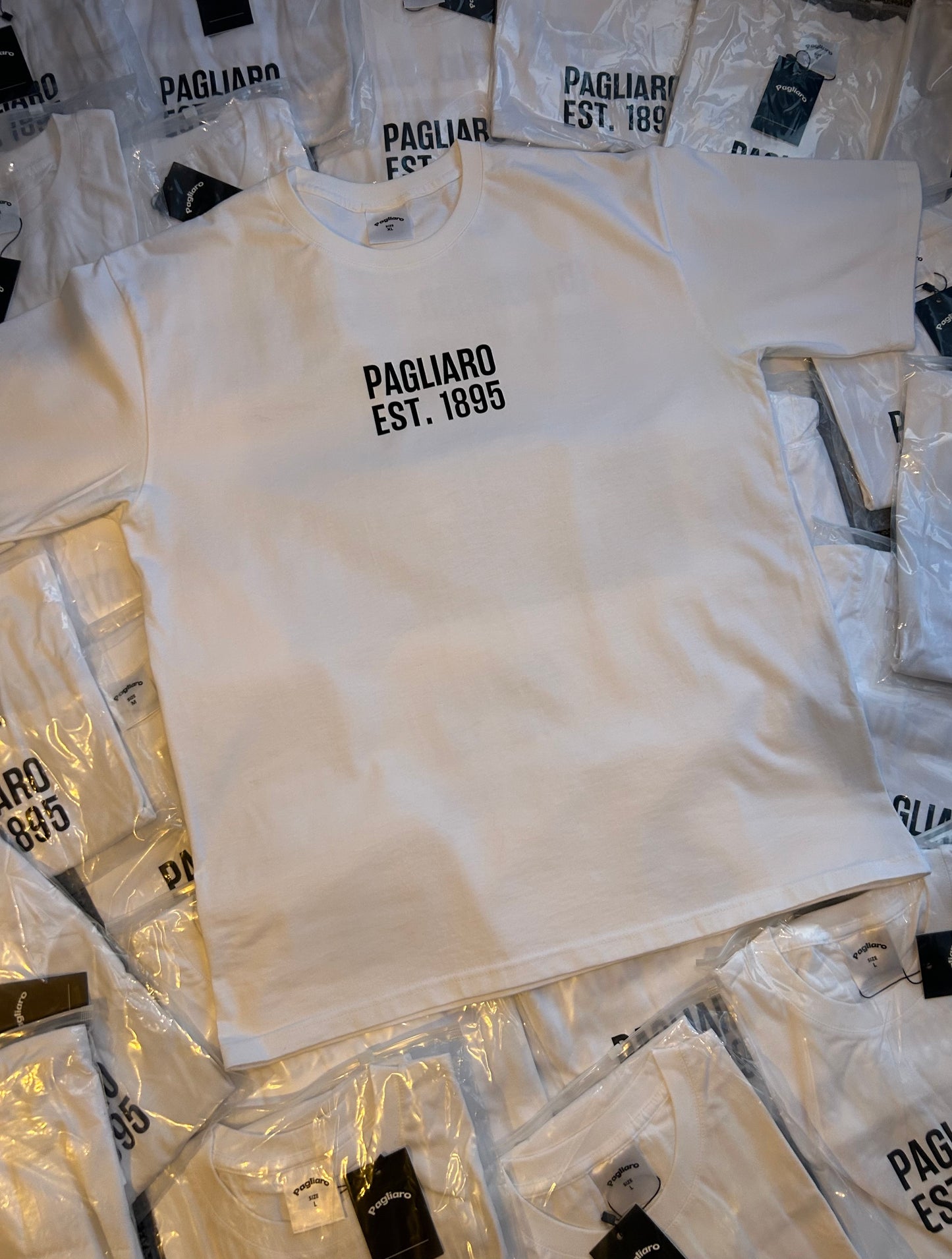 Pagliaro 'Homage' Black / White Tee